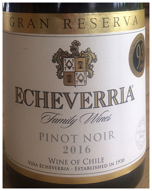 Chilean Pinot Envy